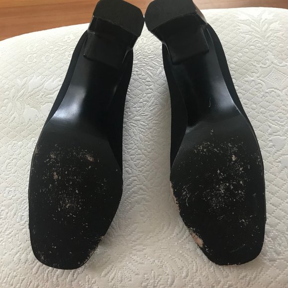 Stuart Weitzman Open Toe Block Heel - Picture 5 of 6